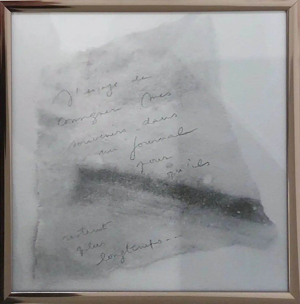 Morceaux de papier (Non encadré)