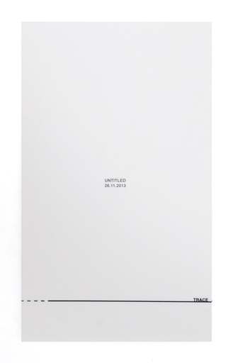UNTITLED 26.11.2013 (collection "Amnésia")