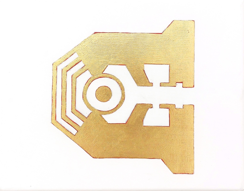 [PABE.0009] Golden Atlantic Wall