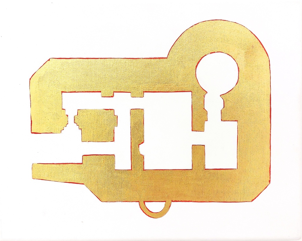 [PABE.00013] Golden Atlantic Wall