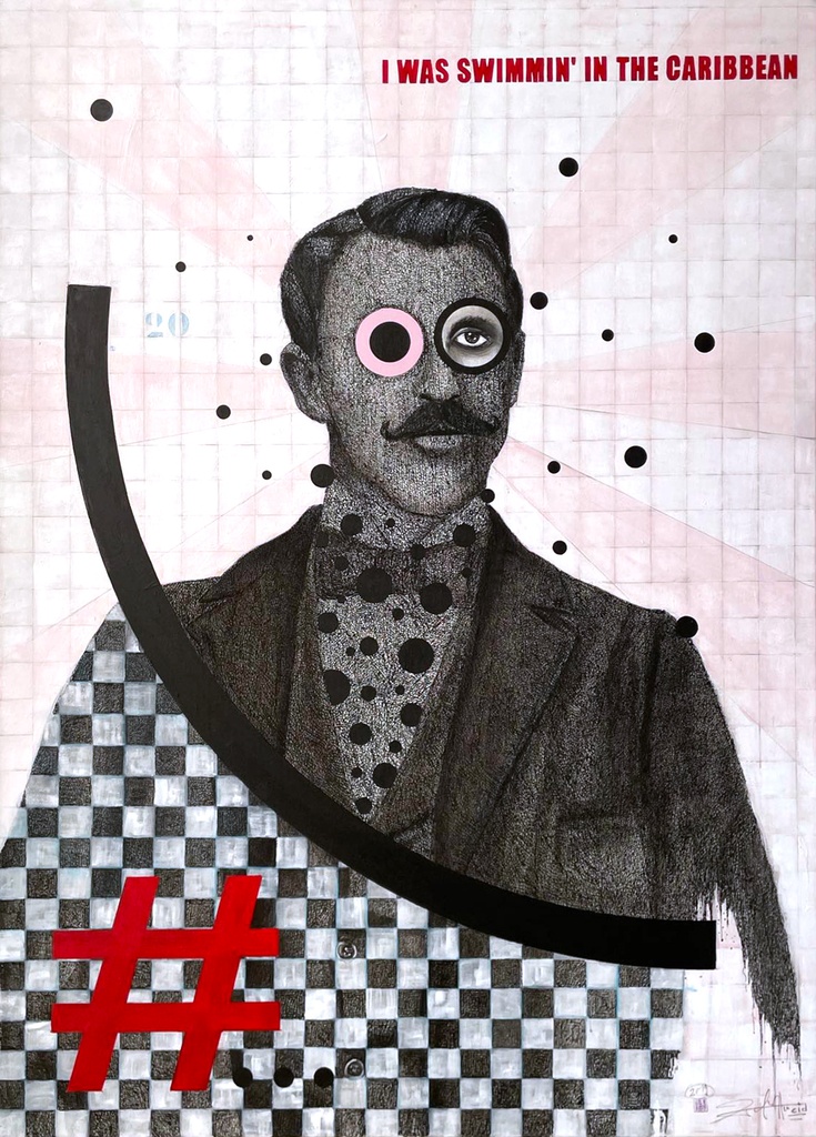 I was swimming in the carribean