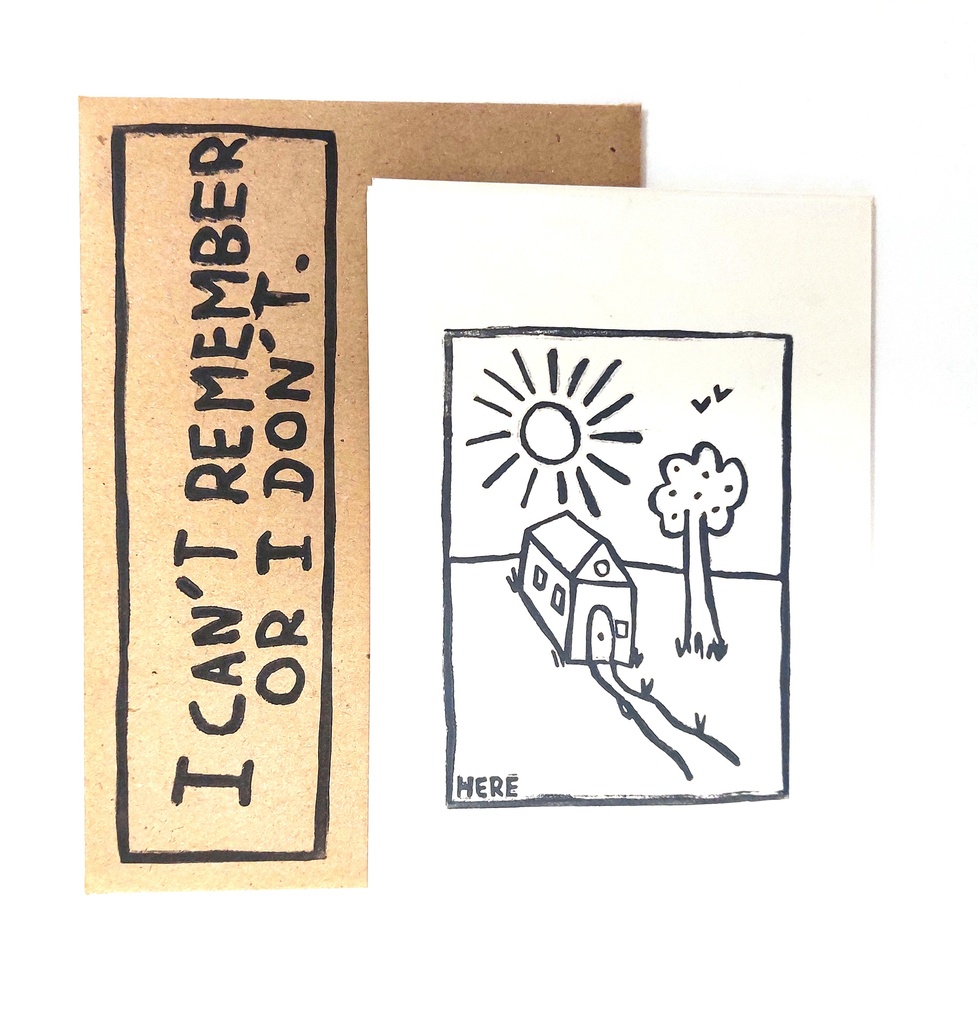 I CAN'T REMEMBER OR I DON'T (Edition)