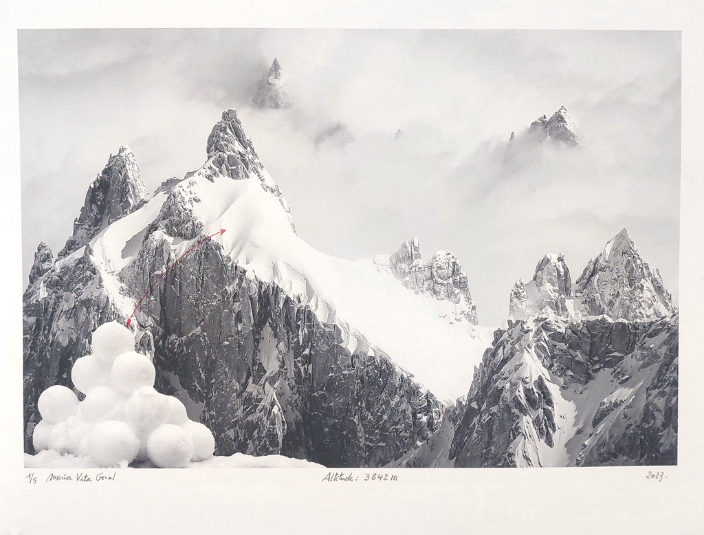 Boules de neige - Montagne (VENDU)