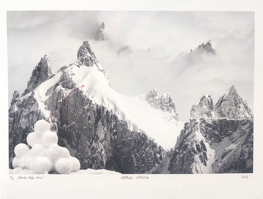 Boules de neige - Montagne (VENDU)