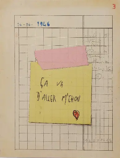 ça va d'aller m'chou (VENDU)